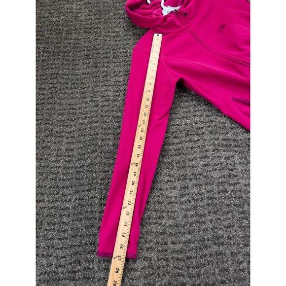 The North Face Jacket Womens Small Fuchsia Pink Full Zip Hooded Fleece Gorpcore - Picture 11 of 12
